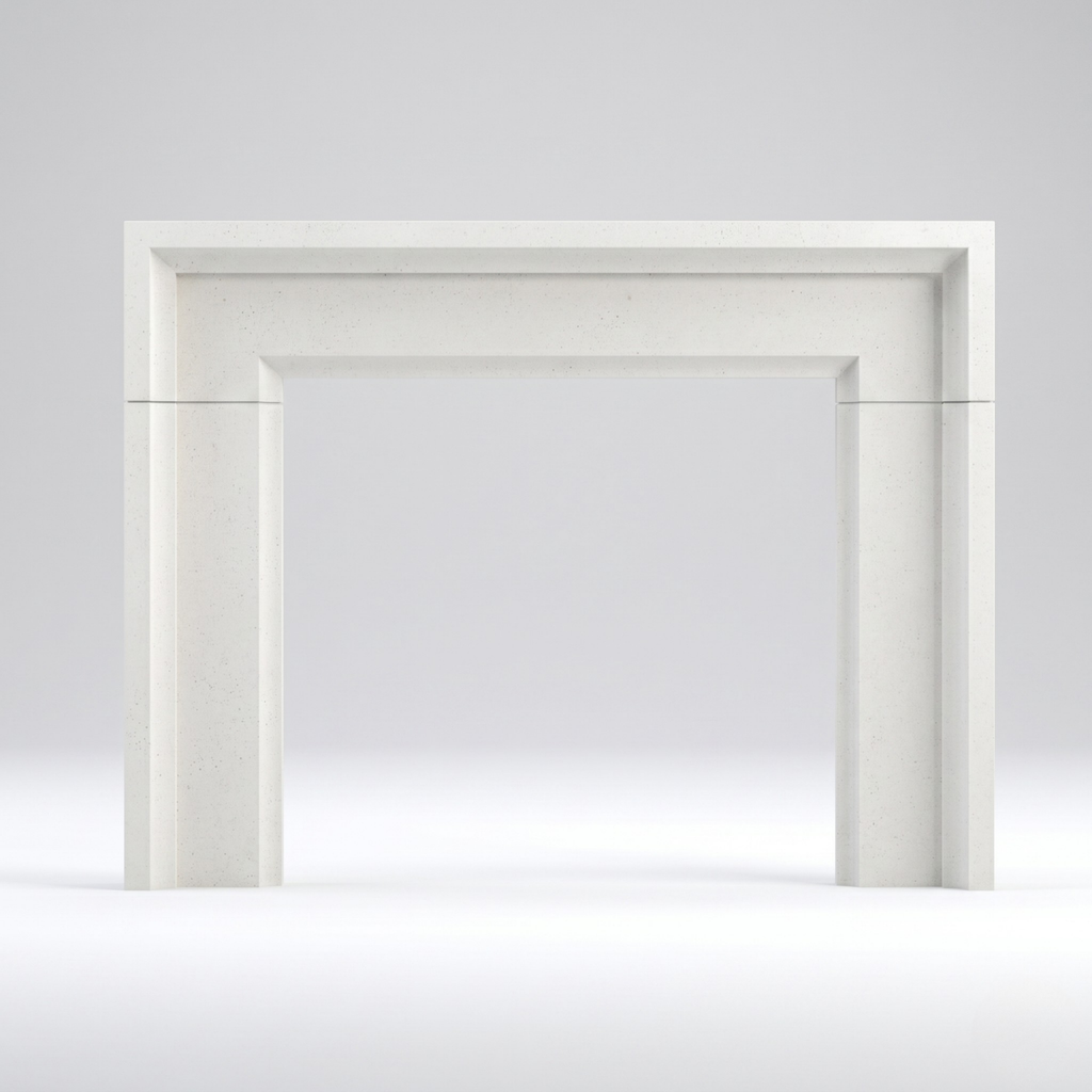 Presidio Cast Stone Mantel Surround