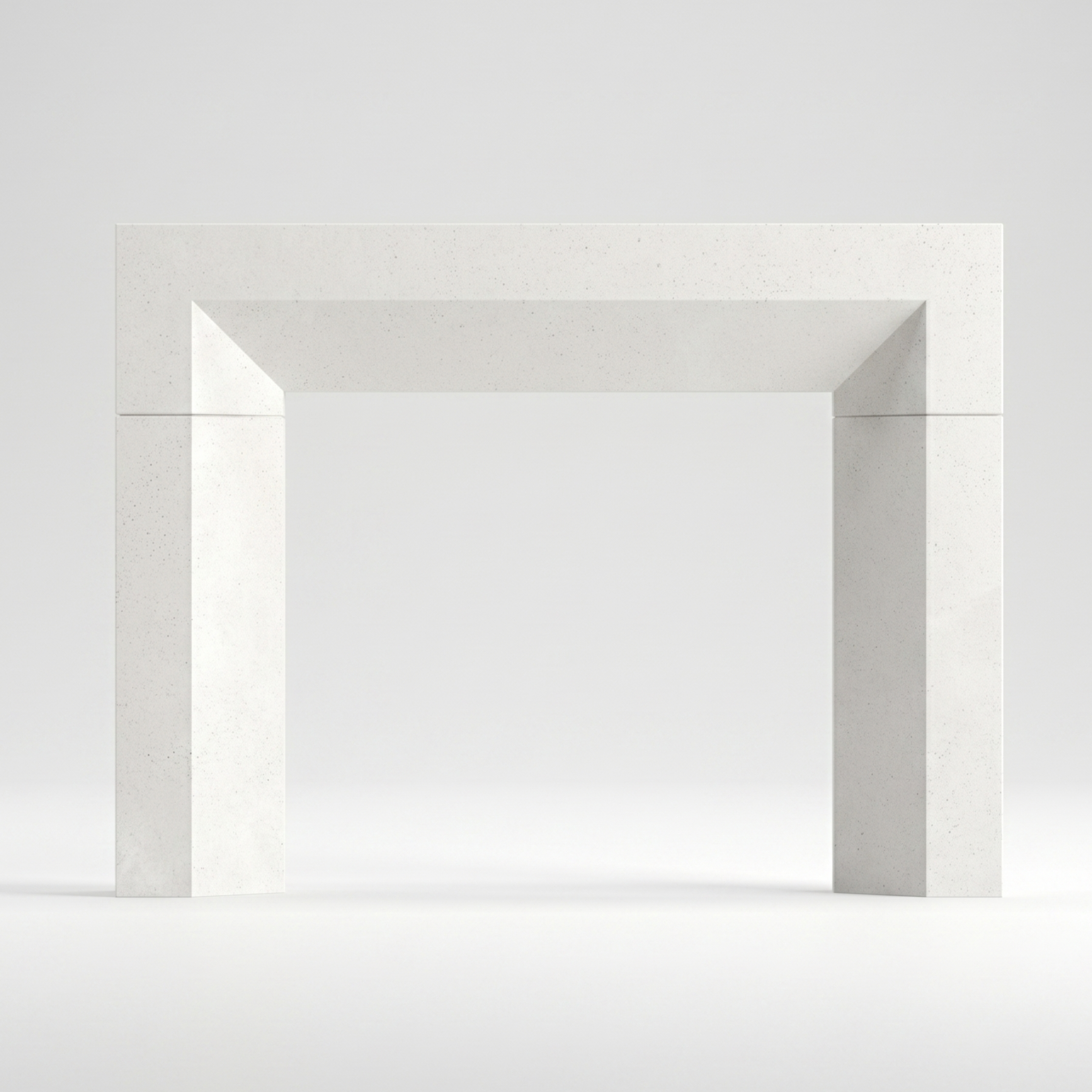 Belvedere Cast Stone Mantel Surround