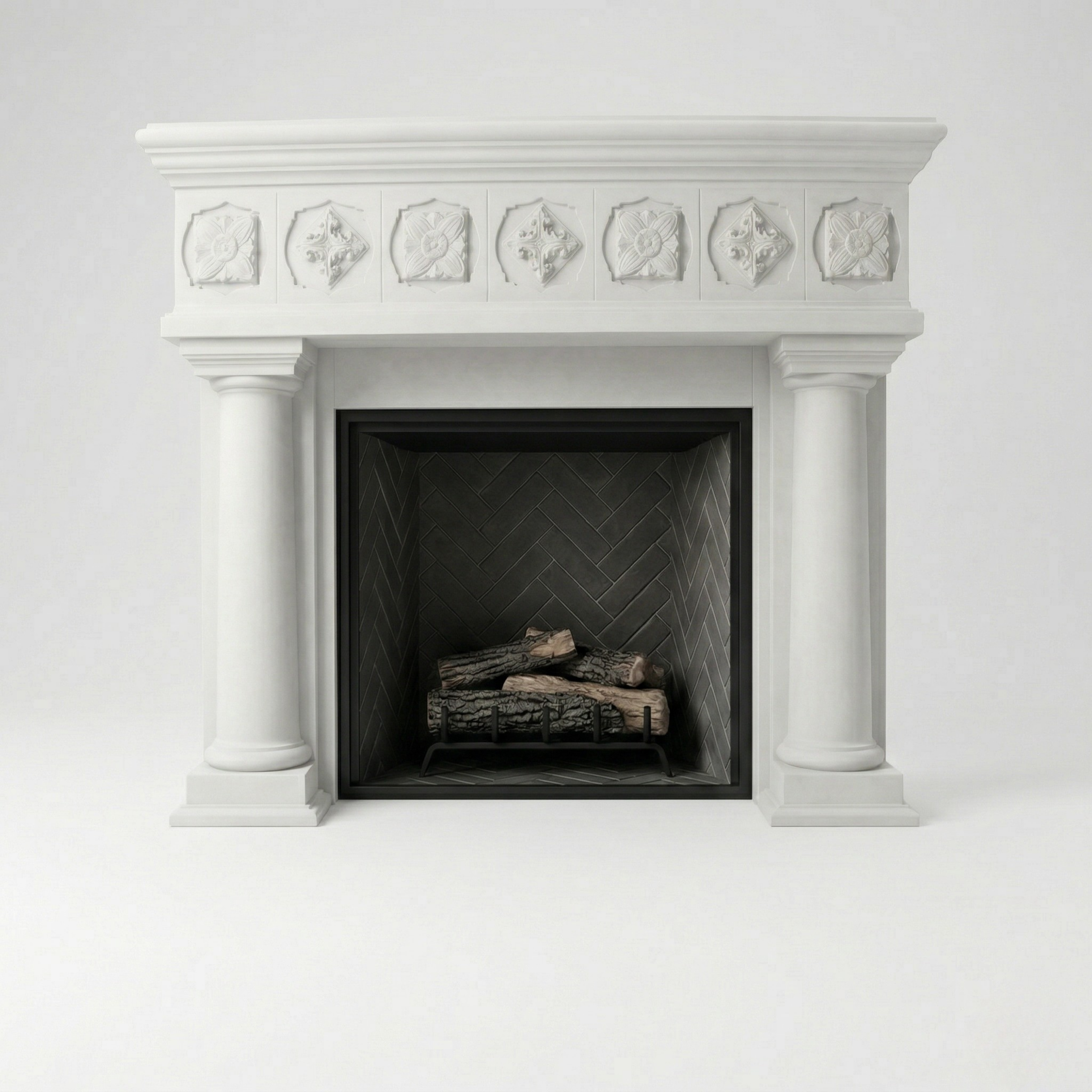 Chania Fireplace
