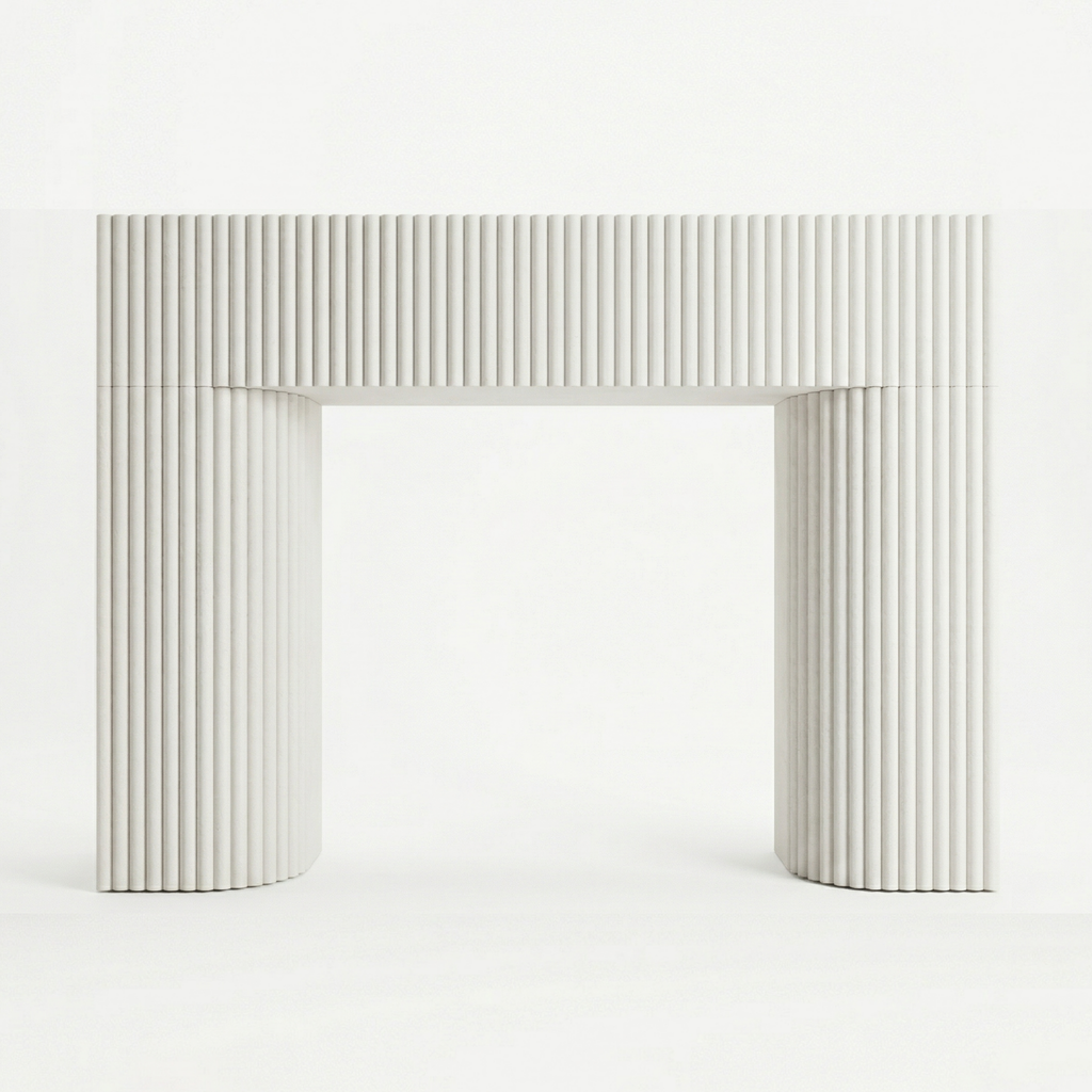 Reeded Fireplace