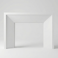 Angled Slope Fireplace