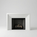 Angled Slope Fireplace