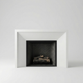 Angled Slope Fireplace