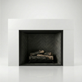 Modern Block Fireplace