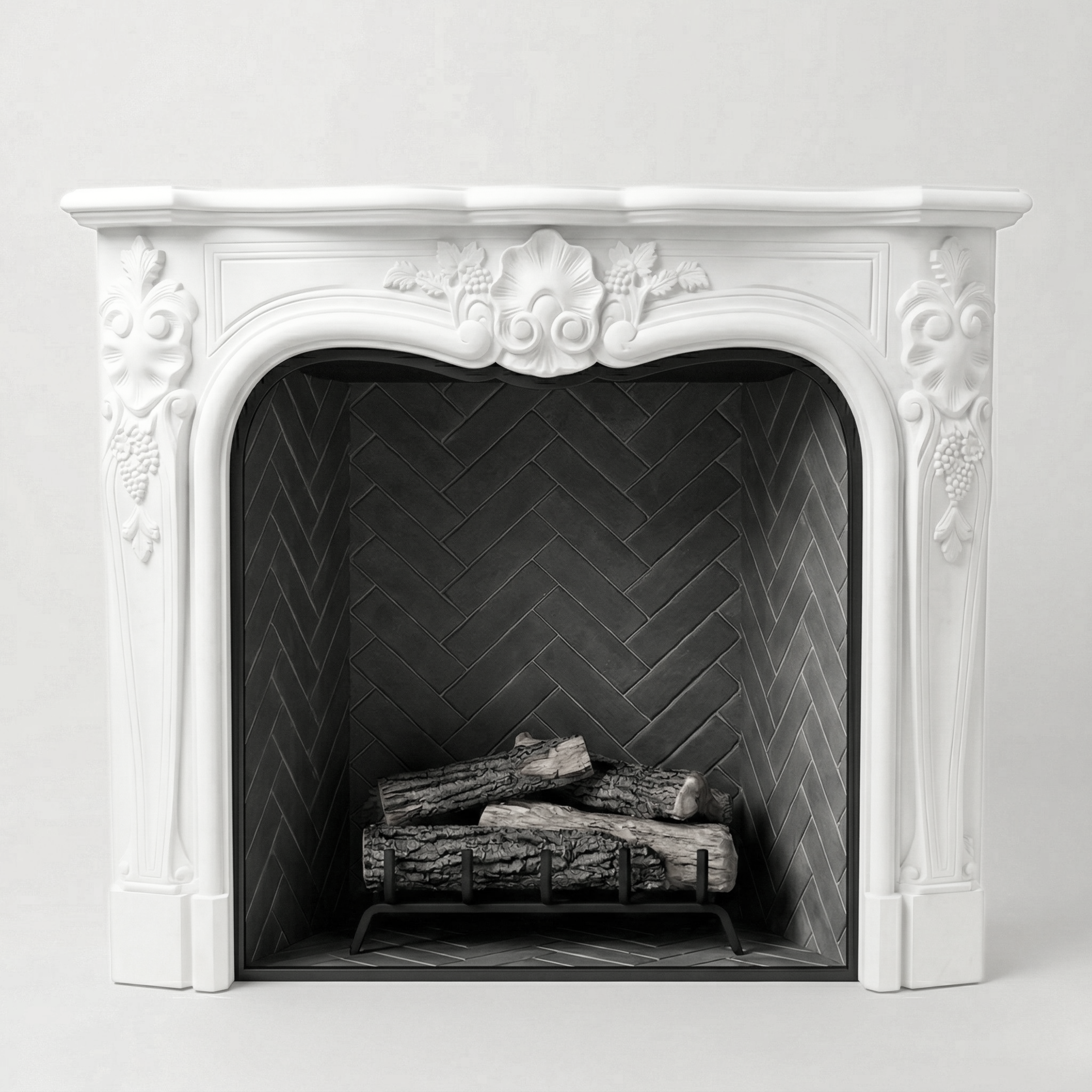 Dalou Fireplace