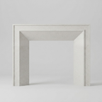 Montecito Cast Stone Mantel Surround