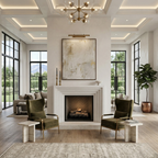 Step Fireplace