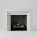 Montecito Cast Stone Mantel Surround