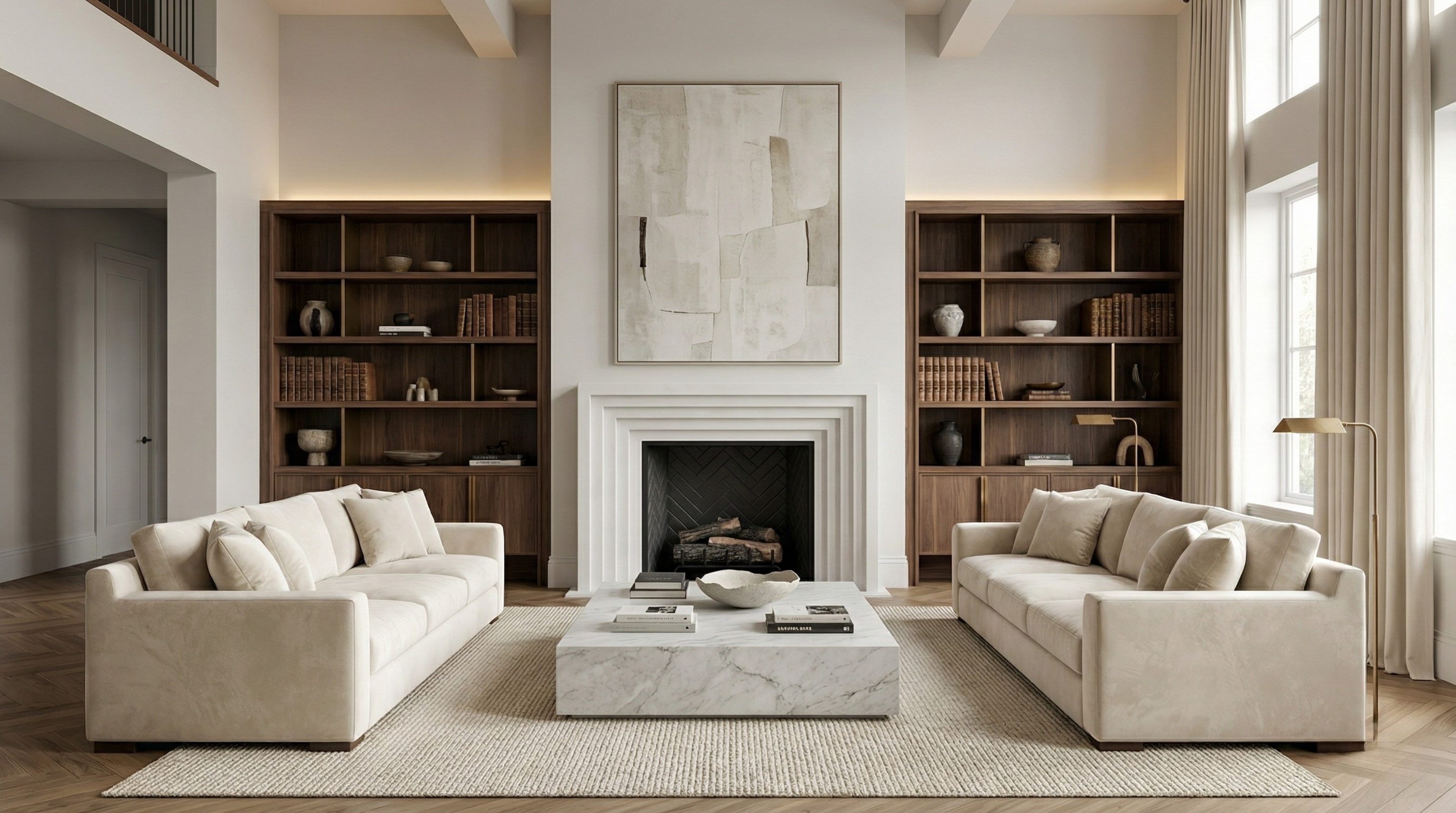 Step Fireplace