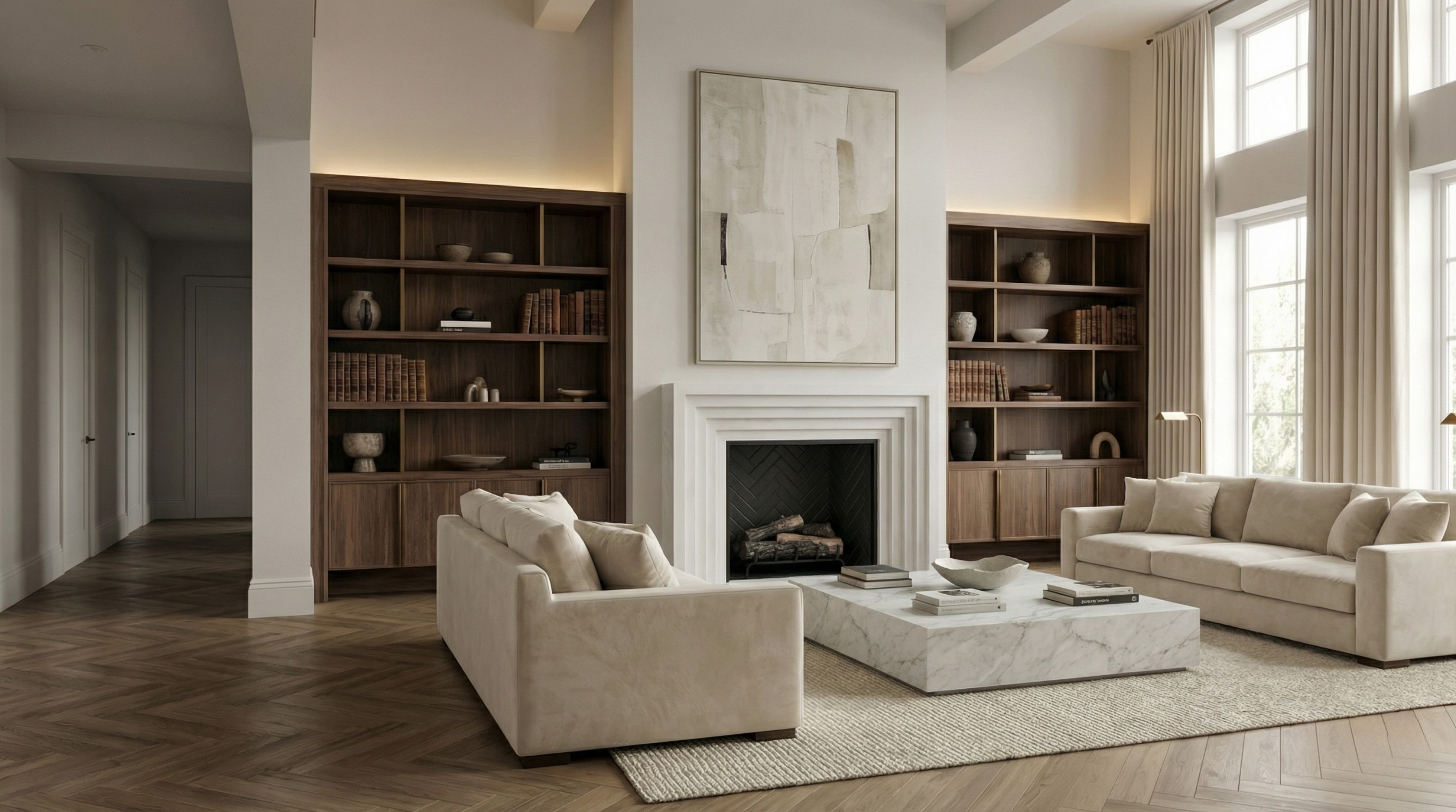 Step Fireplace
