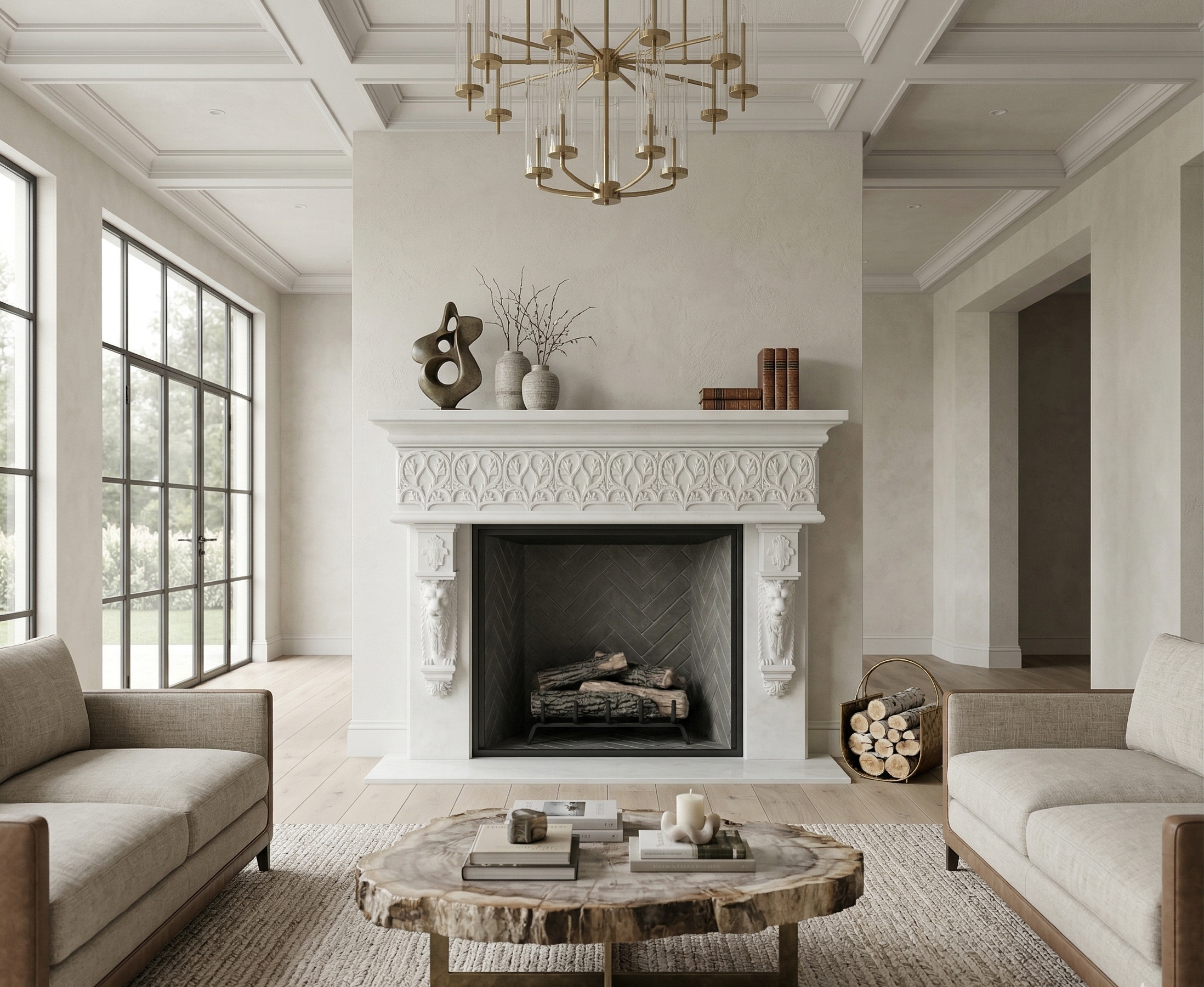 Damien Fireplace