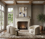 Provence Fireplace
