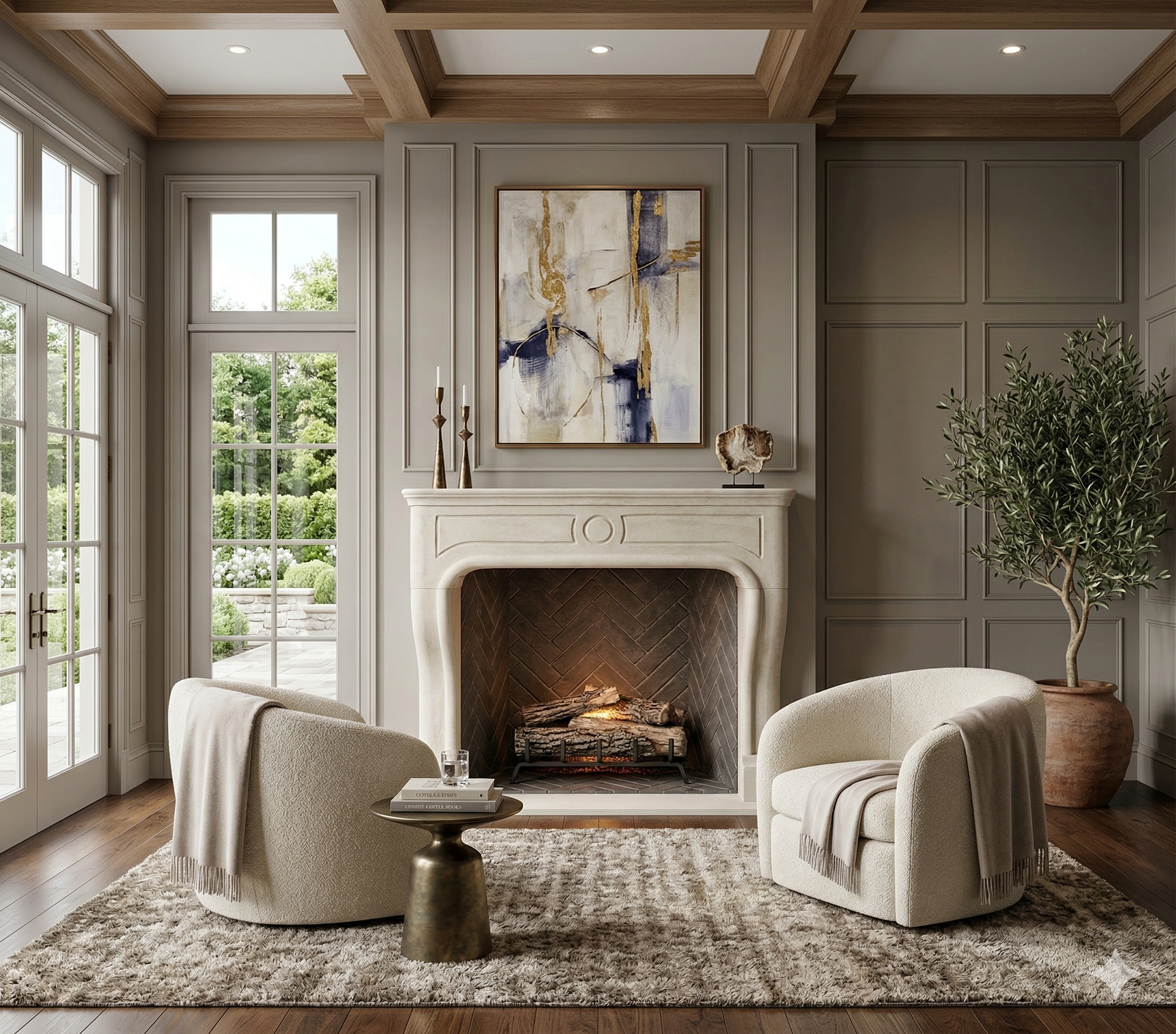 Provence Fireplace