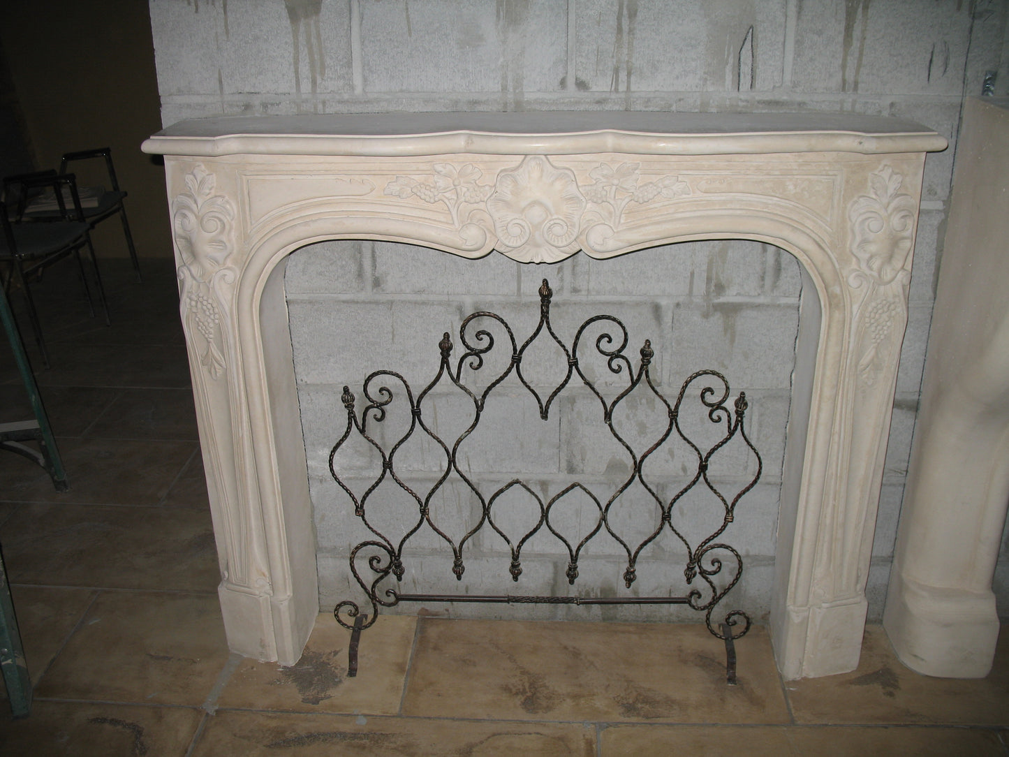 Dalou Fireplace