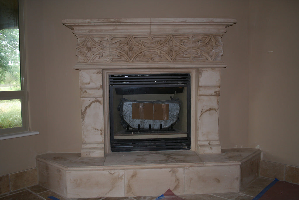 Corbin Stone Corbin Fireplace – Old World Stone