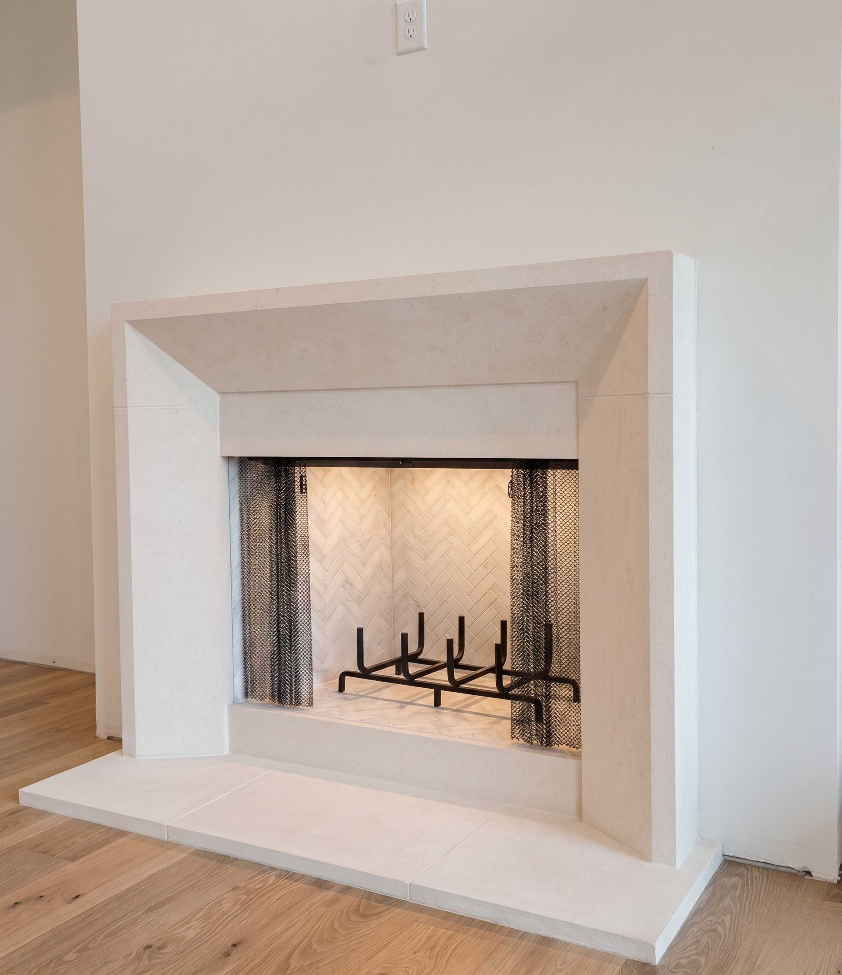 Sonoma Cast Stone Mantel Surround